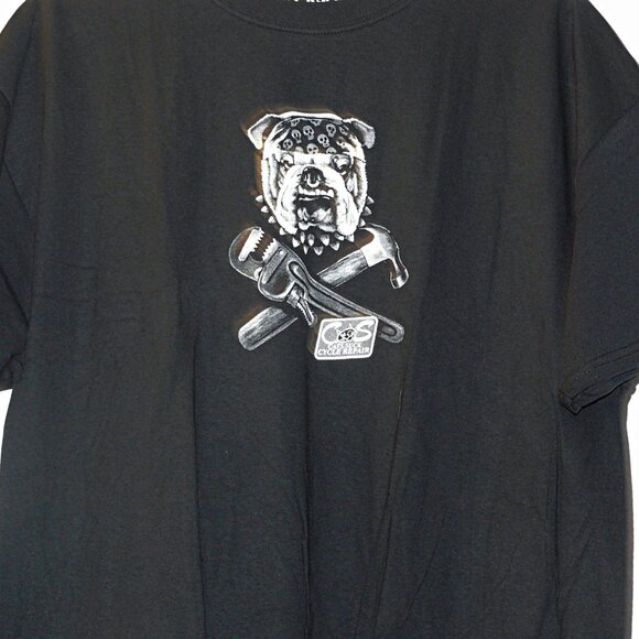 Cats Suck Biker Black T-Shirt Size XL - Picture 4 of 6